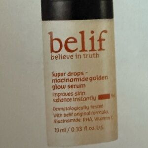 ❤️ 3/$25 belif Super Drops Niacinamide and Vitamin C Golden Glow Serum
